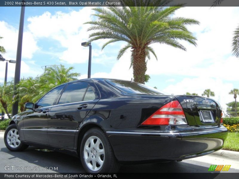 Black Opal Metallic / Charcoal 2002 Mercedes-Benz S 430 Sedan