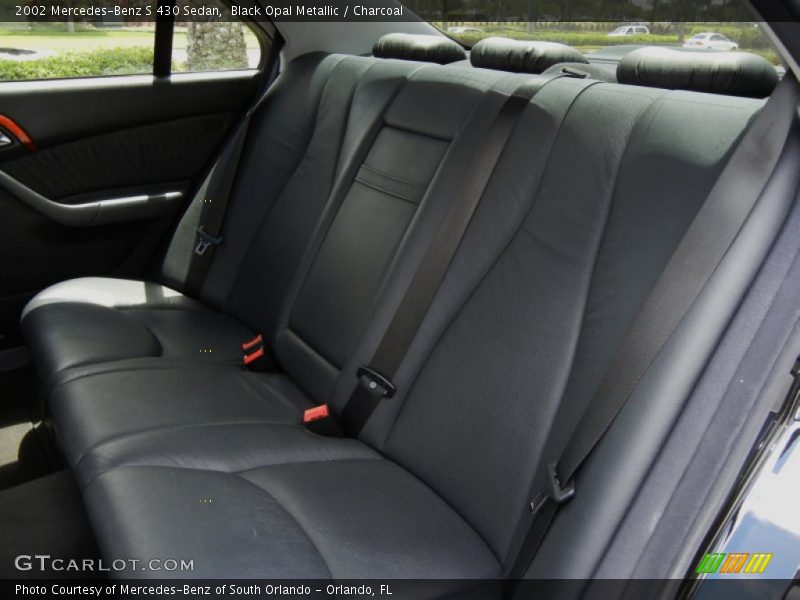 Black Opal Metallic / Charcoal 2002 Mercedes-Benz S 430 Sedan