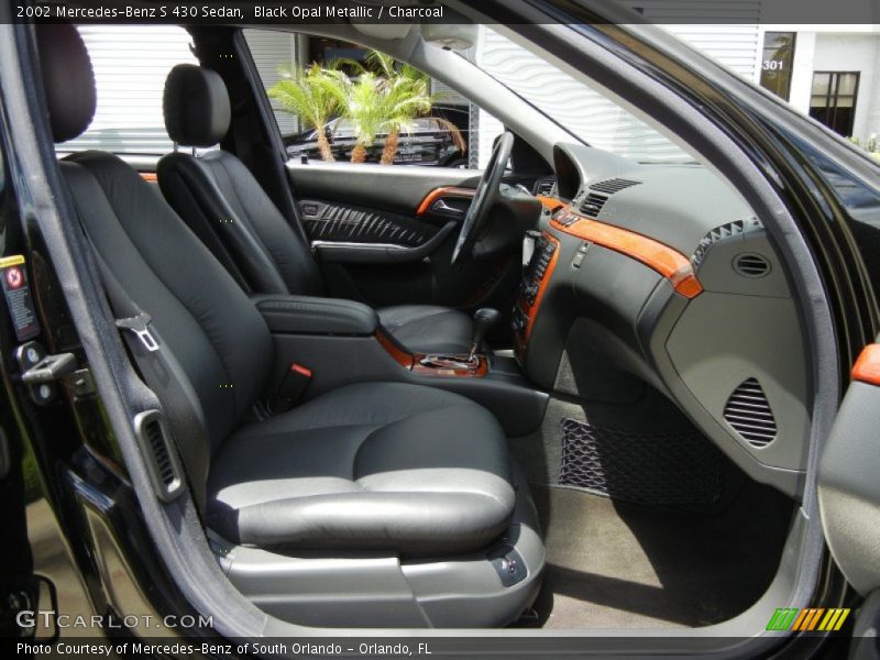 Black Opal Metallic / Charcoal 2002 Mercedes-Benz S 430 Sedan