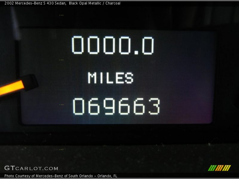 Black Opal Metallic / Charcoal 2002 Mercedes-Benz S 430 Sedan