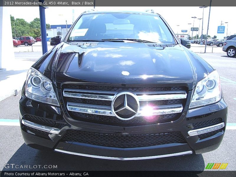 Black / Black 2012 Mercedes-Benz GL 450 4Matic