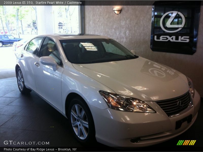 Starfire Pearl White / Cashmere 2009 Lexus ES 350