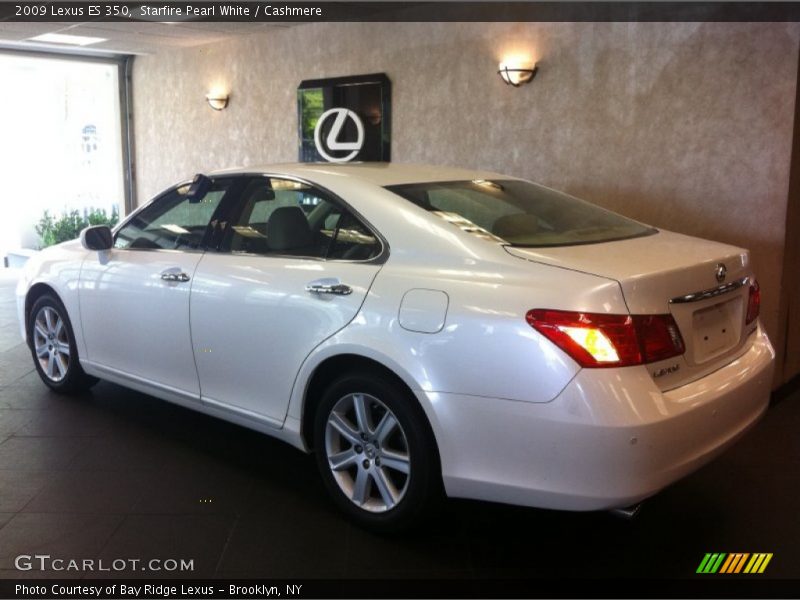 Starfire Pearl White / Cashmere 2009 Lexus ES 350