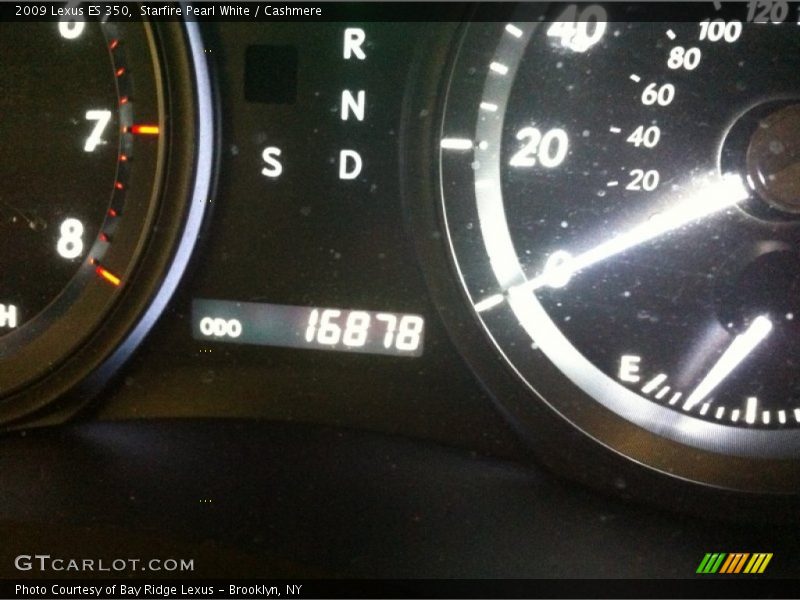 Starfire Pearl White / Cashmere 2009 Lexus ES 350