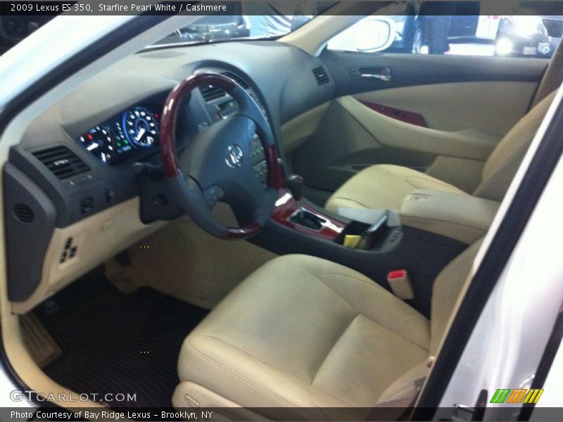 Starfire Pearl White / Cashmere 2009 Lexus ES 350