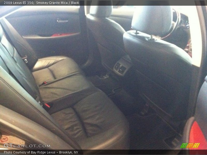 Smokey Granite Mica / Black 2009 Lexus ES 350