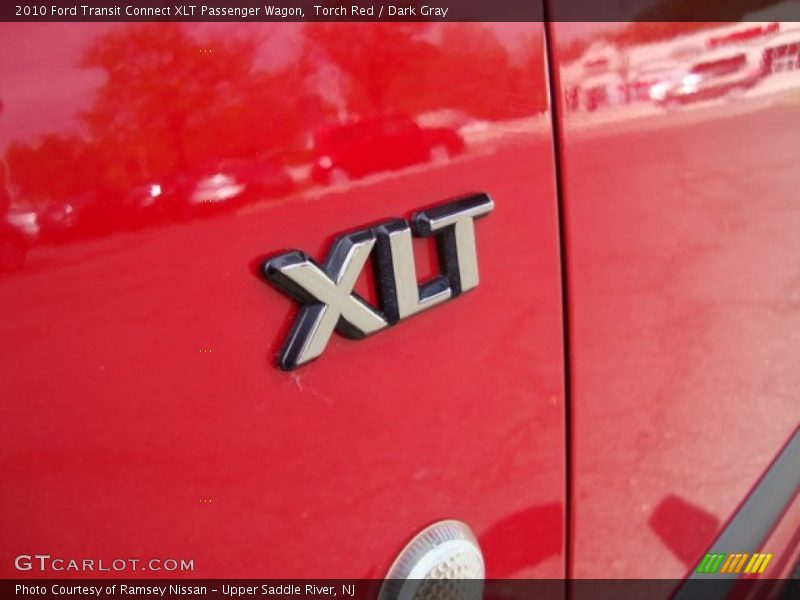 Torch Red / Dark Gray 2010 Ford Transit Connect XLT Passenger Wagon