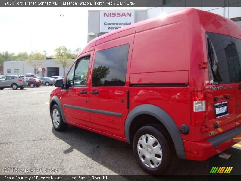 Torch Red / Dark Gray 2010 Ford Transit Connect XLT Passenger Wagon