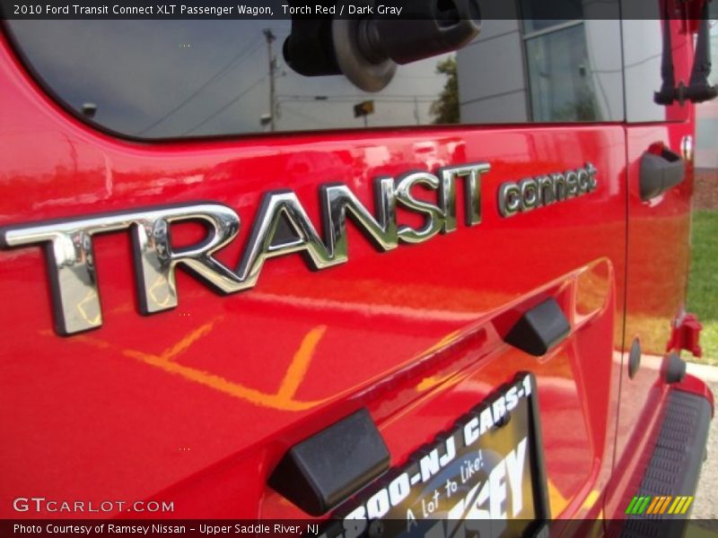 Torch Red / Dark Gray 2010 Ford Transit Connect XLT Passenger Wagon