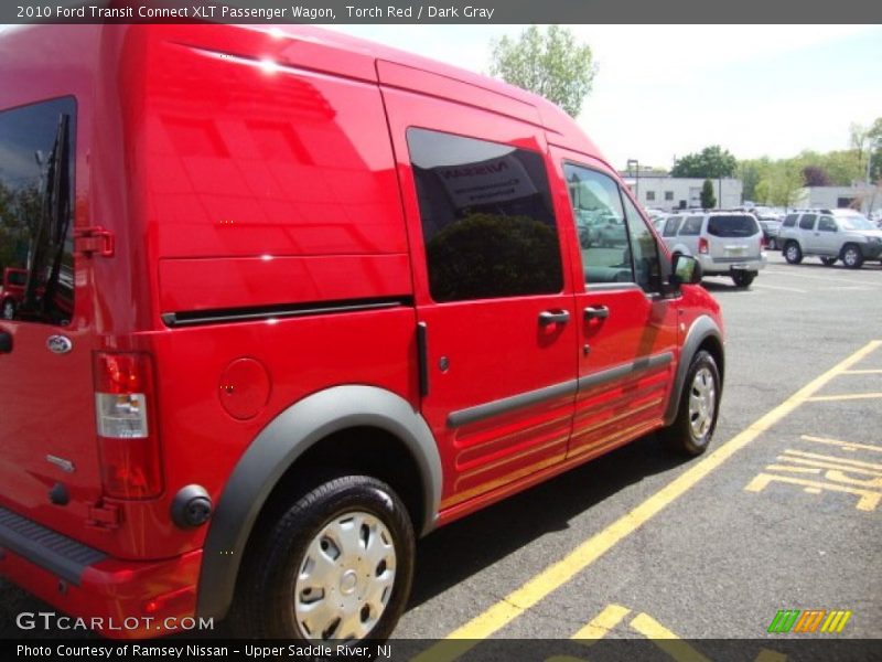 Torch Red / Dark Gray 2010 Ford Transit Connect XLT Passenger Wagon