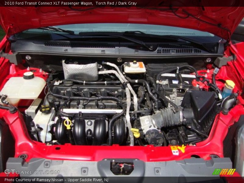 Torch Red / Dark Gray 2010 Ford Transit Connect XLT Passenger Wagon