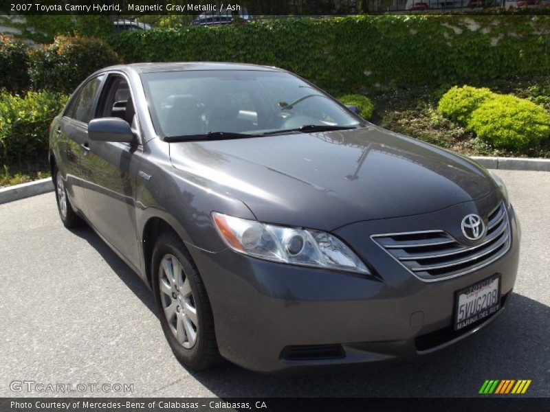 Magnetic Gray Metallic / Ash 2007 Toyota Camry Hybrid