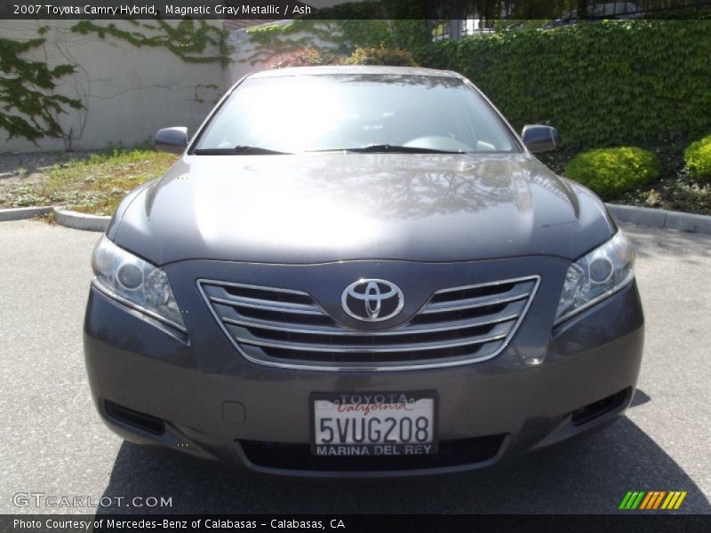 Magnetic Gray Metallic / Ash 2007 Toyota Camry Hybrid