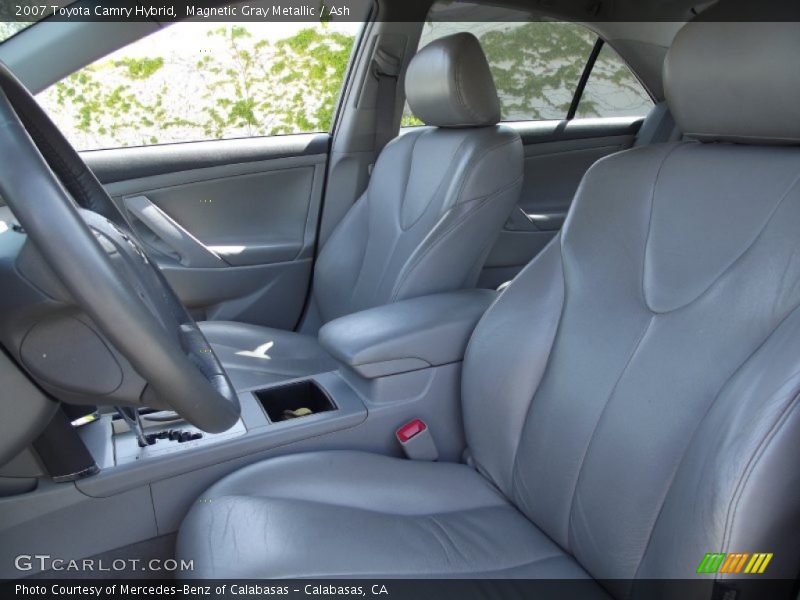 Magnetic Gray Metallic / Ash 2007 Toyota Camry Hybrid