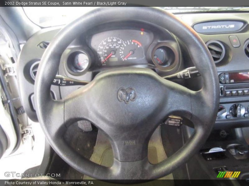  2002 Stratus SE Coupe Steering Wheel