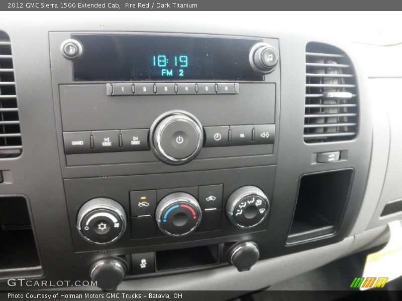 Fire Red / Dark Titanium 2012 GMC Sierra 1500 Extended Cab
