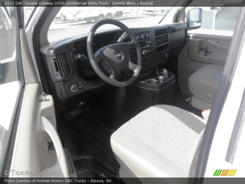 Summit White / Neutral 2012 GMC Savana Cutaway 3500 Commercial Utility Truck