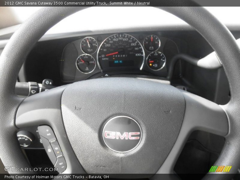 Summit White / Neutral 2012 GMC Savana Cutaway 3500 Commercial Utility Truck