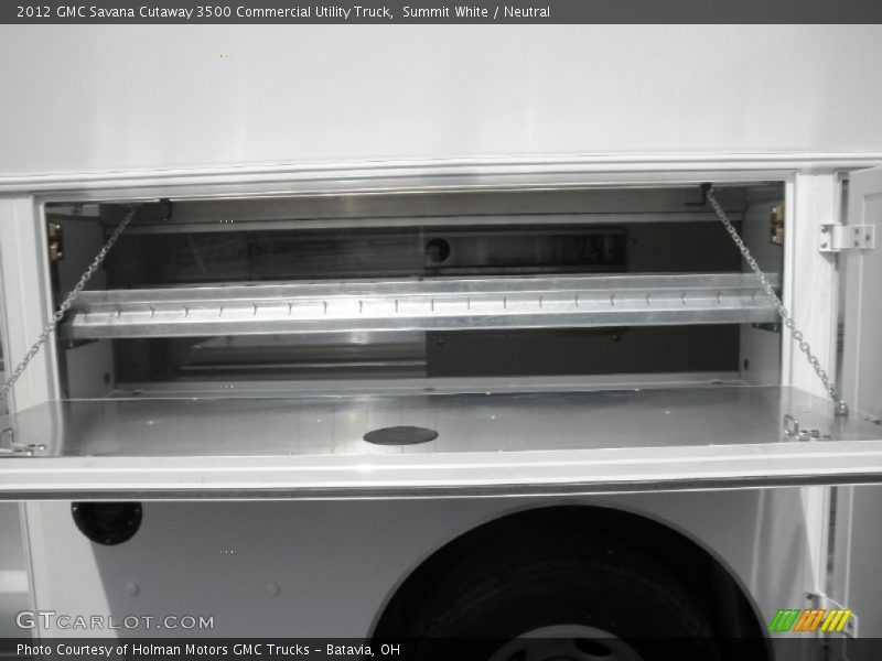 Summit White / Neutral 2012 GMC Savana Cutaway 3500 Commercial Utility Truck