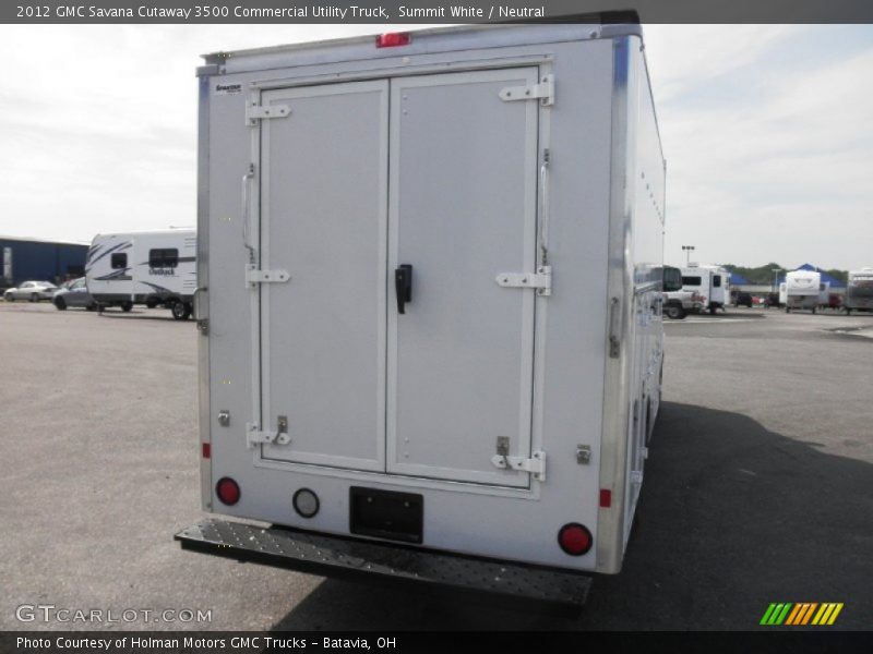 Summit White / Neutral 2012 GMC Savana Cutaway 3500 Commercial Utility Truck