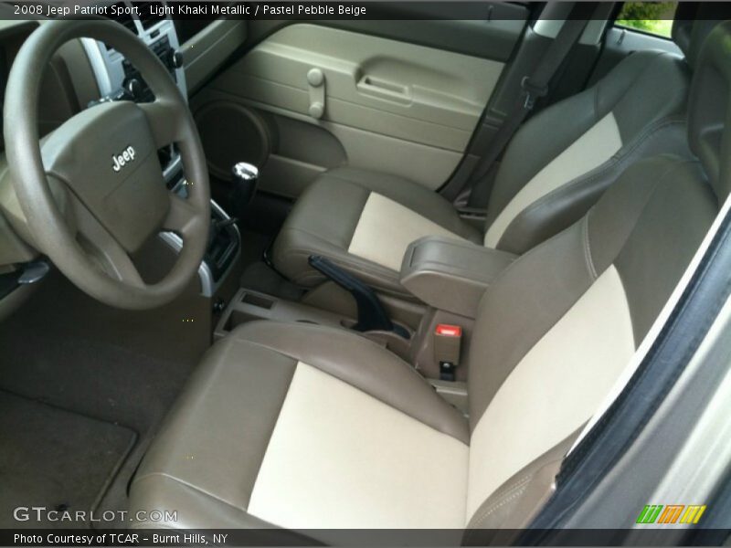 Light Khaki Metallic / Pastel Pebble Beige 2008 Jeep Patriot Sport