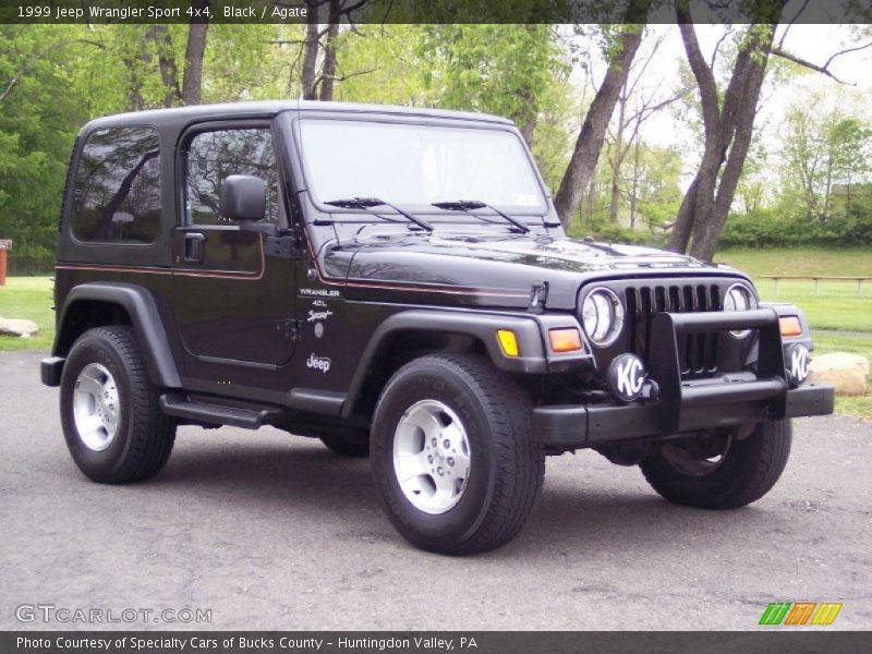 Black / Agate 1999 Jeep Wrangler Sport 4x4