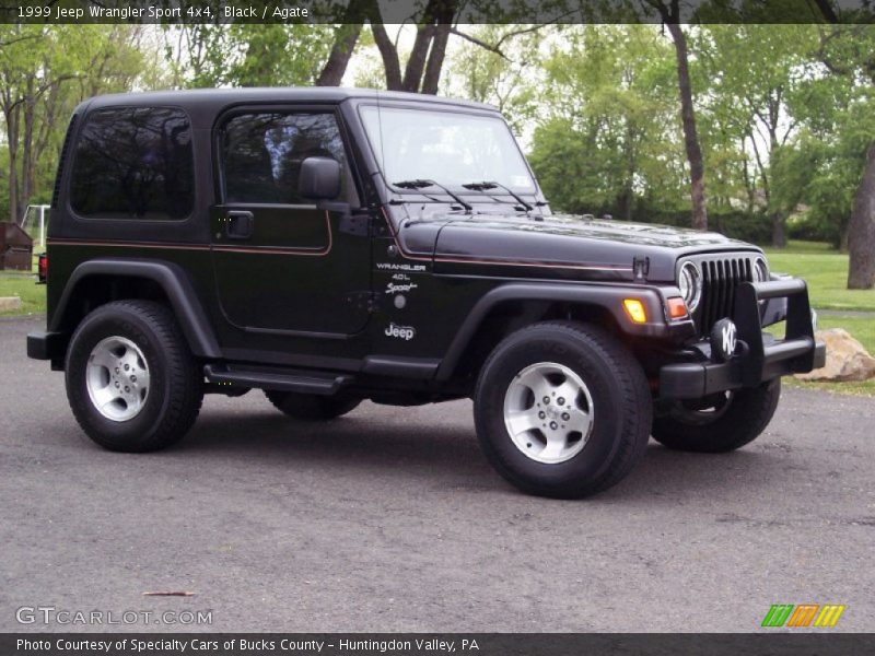 Black / Agate 1999 Jeep Wrangler Sport 4x4