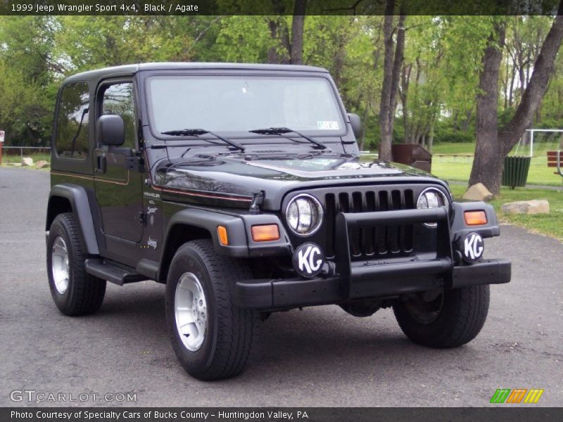 Black / Agate 1999 Jeep Wrangler Sport 4x4