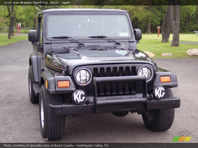 Black / Agate 1999 Jeep Wrangler Sport 4x4