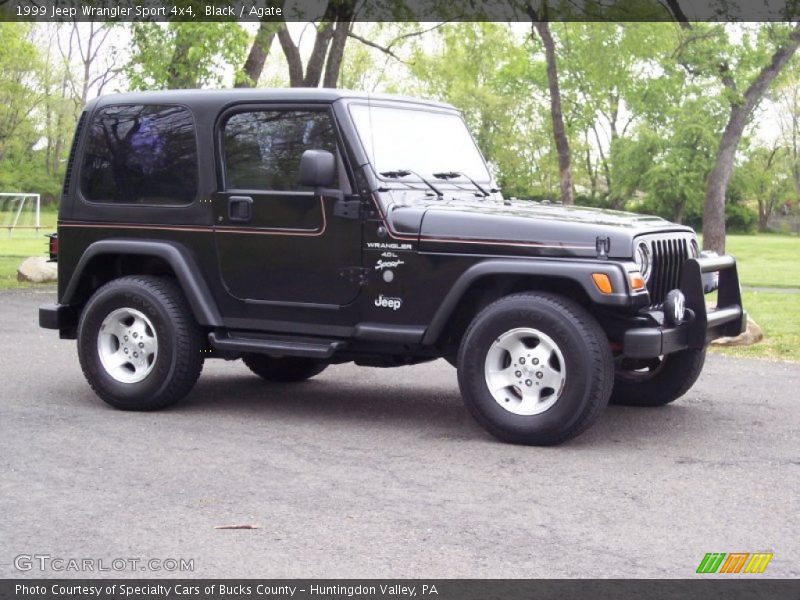 Black / Agate 1999 Jeep Wrangler Sport 4x4