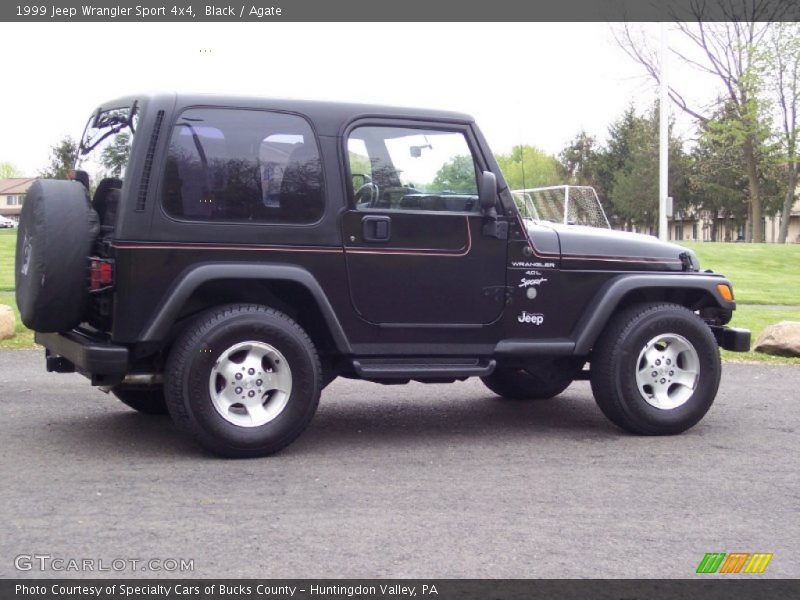 Black / Agate 1999 Jeep Wrangler Sport 4x4
