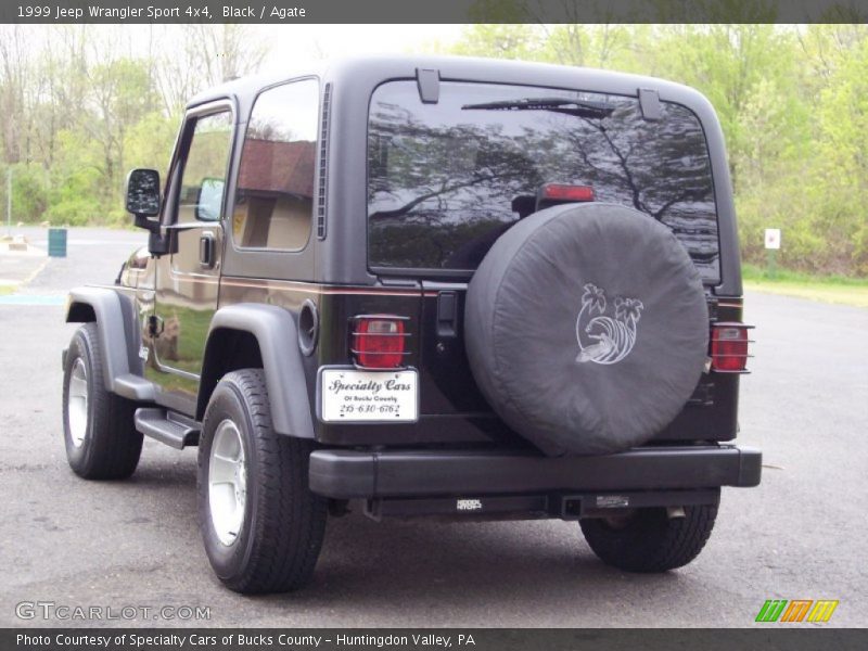 Black / Agate 1999 Jeep Wrangler Sport 4x4