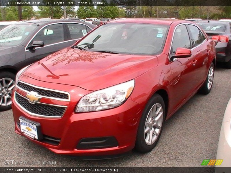 Crystal Red Tintcoat / Jet Black 2013 Chevrolet Malibu ECO