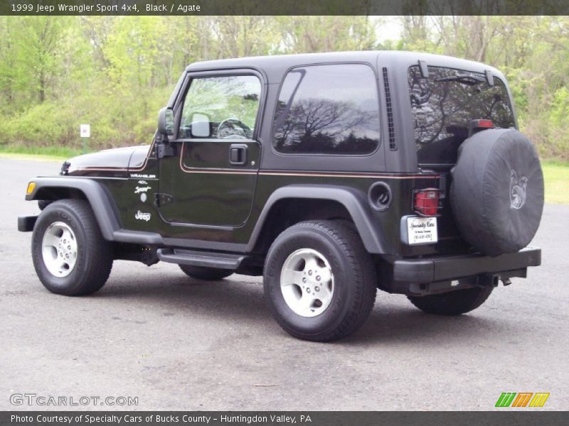 Black / Agate 1999 Jeep Wrangler Sport 4x4