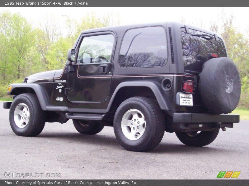 Black / Agate 1999 Jeep Wrangler Sport 4x4