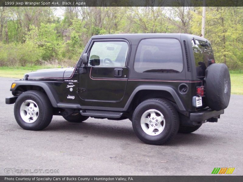 Black / Agate 1999 Jeep Wrangler Sport 4x4