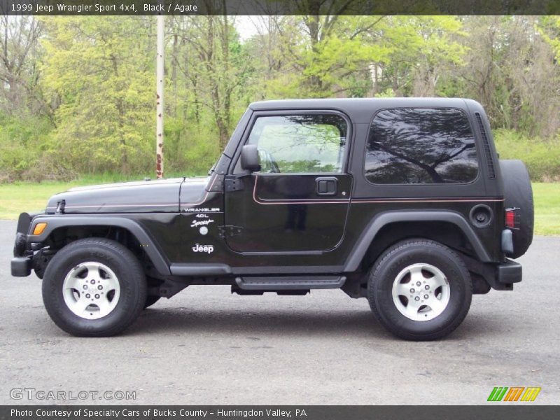 Black / Agate 1999 Jeep Wrangler Sport 4x4