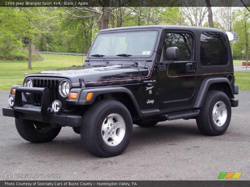 Black / Agate 1999 Jeep Wrangler Sport 4x4