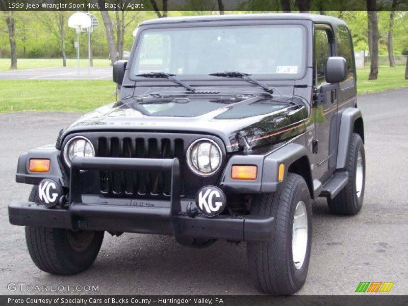 Black / Agate 1999 Jeep Wrangler Sport 4x4