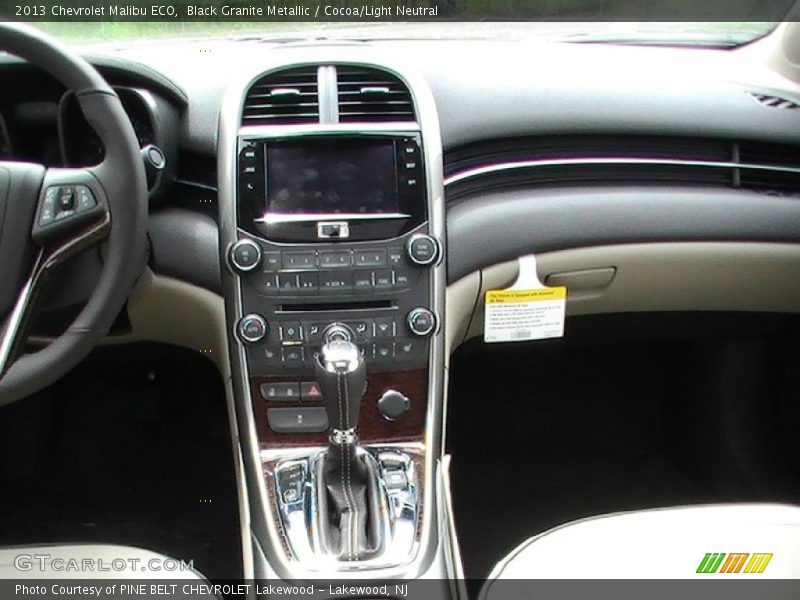 Black Granite Metallic / Cocoa/Light Neutral 2013 Chevrolet Malibu ECO