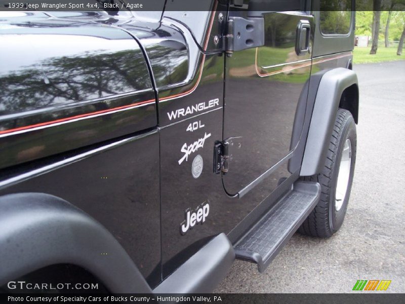Black / Agate 1999 Jeep Wrangler Sport 4x4