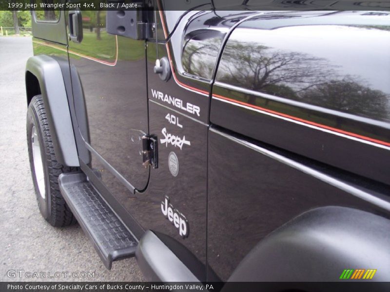 Black / Agate 1999 Jeep Wrangler Sport 4x4