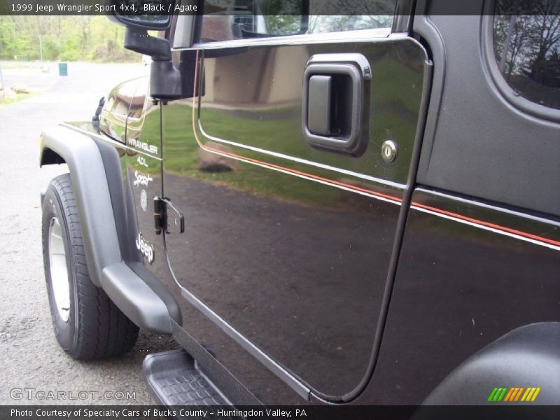 Black / Agate 1999 Jeep Wrangler Sport 4x4