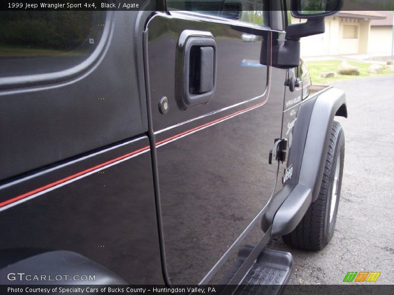 Black / Agate 1999 Jeep Wrangler Sport 4x4