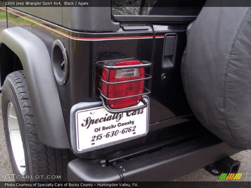 Black / Agate 1999 Jeep Wrangler Sport 4x4