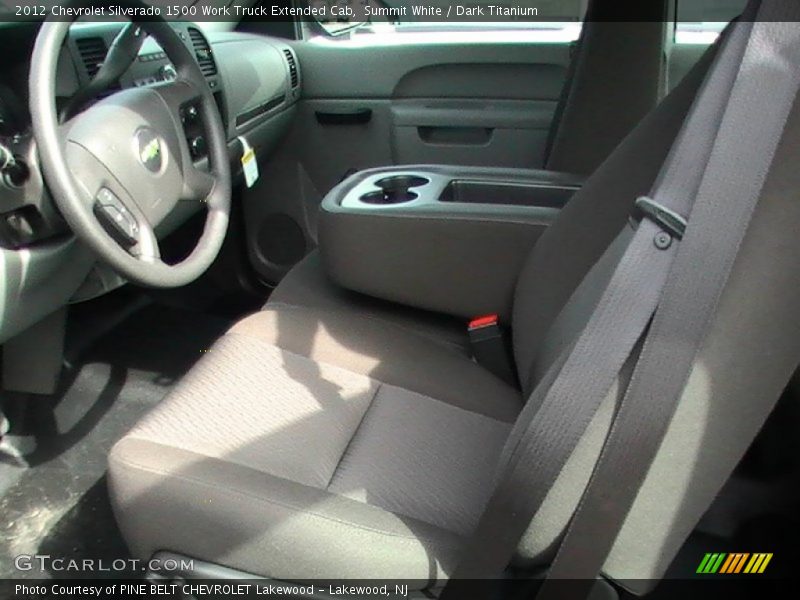 Summit White / Dark Titanium 2012 Chevrolet Silverado 1500 Work Truck Extended Cab