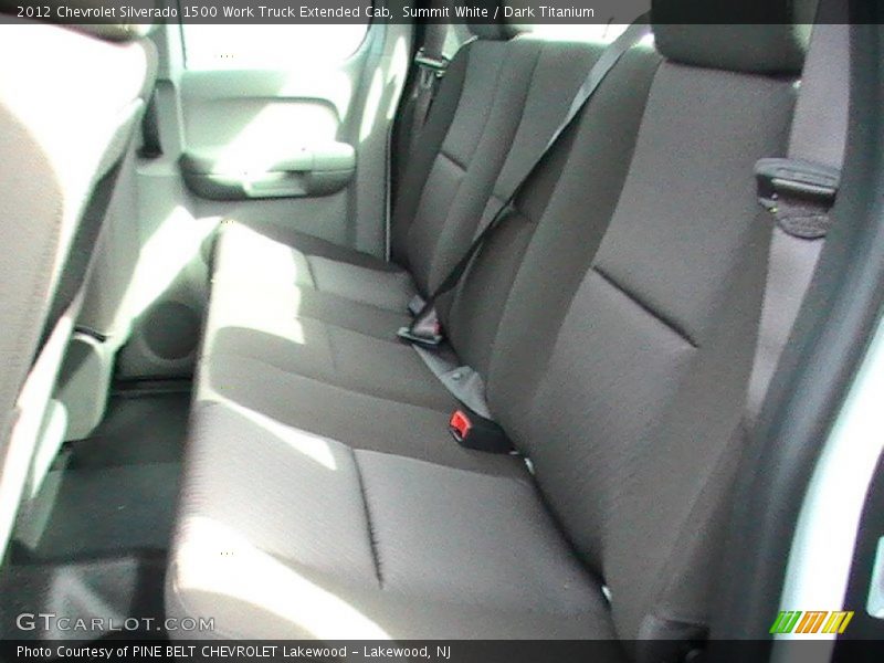 Summit White / Dark Titanium 2012 Chevrolet Silverado 1500 Work Truck Extended Cab