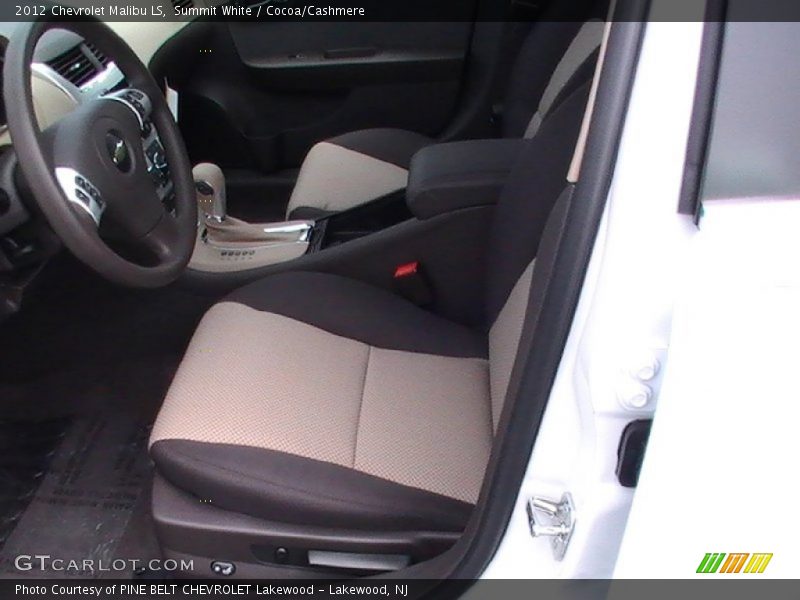 Summit White / Cocoa/Cashmere 2012 Chevrolet Malibu LS