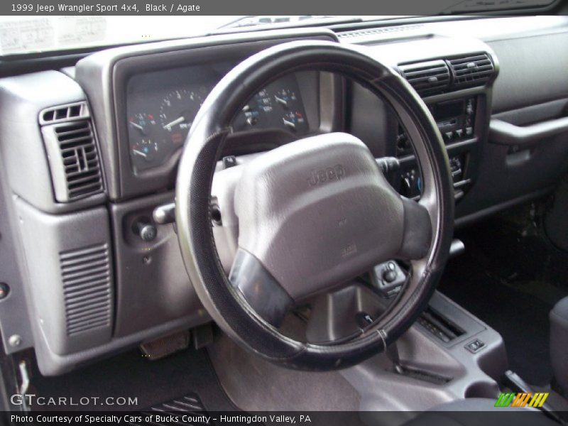 Black / Agate 1999 Jeep Wrangler Sport 4x4