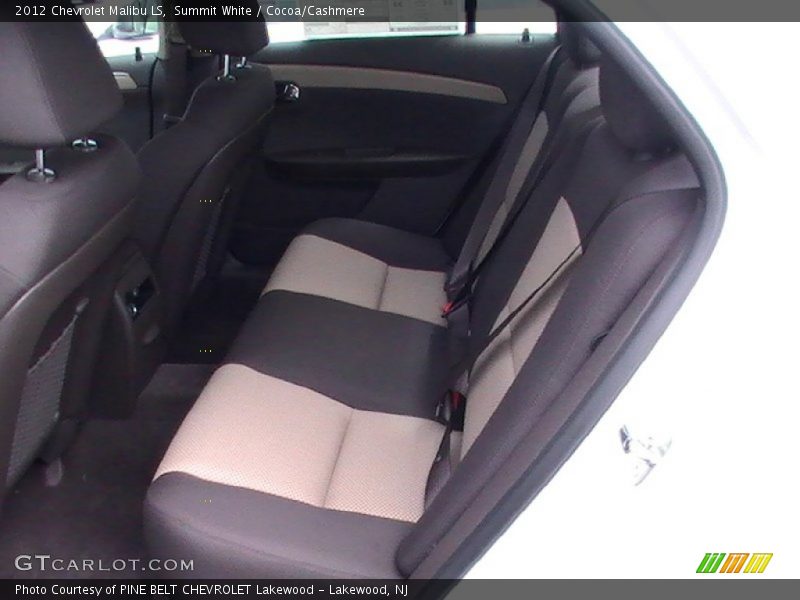 Summit White / Cocoa/Cashmere 2012 Chevrolet Malibu LS